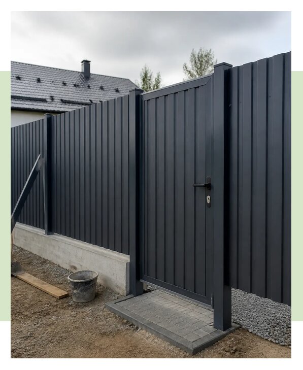 Установка калитки для забора в Черкесске по цене от 7647 р. | ЗаборЭксеперт-Чрк